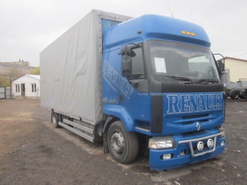 на фото: Renault Premium 340.19 грузовик тентованный.