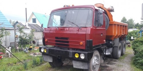 на фото: Самосвал Tatra T815S1Б, б/у 1987, Сургут
