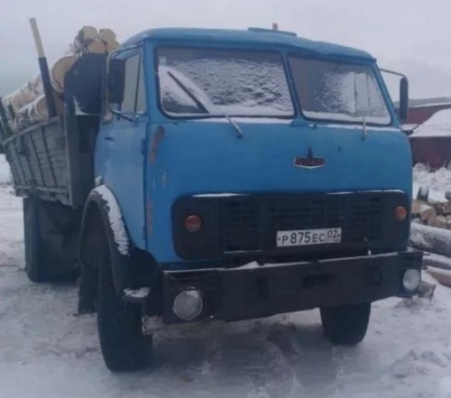 на фото: Продаю грузовик МАЗ 500 б/у, 1992 г. – Магнитогорск