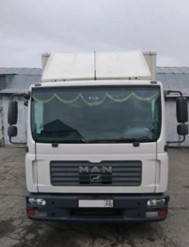 на фото: Продам грузовик MAN Б/У, 2008г.- Барнаул