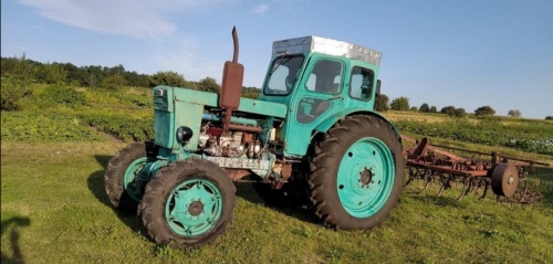 на фото: Трактор Т-40 Б/У, 1987г.- Соколовка (Корочанский р-н)