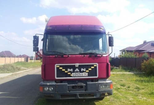 на фото: Продаю грузовик MAN-12 Б/У, 1993 г. - Белгородский р-н, с. Никольское
