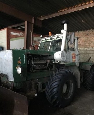 на фото: Трактор Т-150, Пензенская область