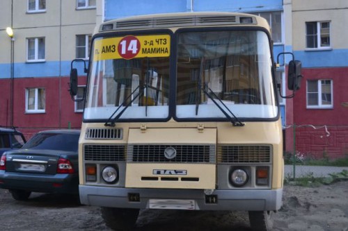 на фото: Автобус ПАЗ 3205, 2007 г.в.