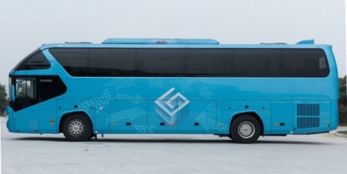 на фото: Автобус туристический, б/у, 2015 - Ростов