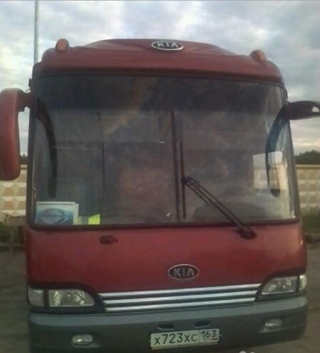на фото: Продаю автобус KIA б/у, 2008 г. – Самара