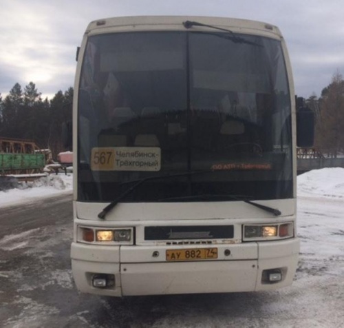 на фото: Автобус Икарус Б/У, 1997 г. – Трёхгорный (Челябинская область)