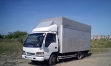 Продам грузовой мебельный фургон Isuzu elf NPR 71L  Б/У, 1997 г. – Канск