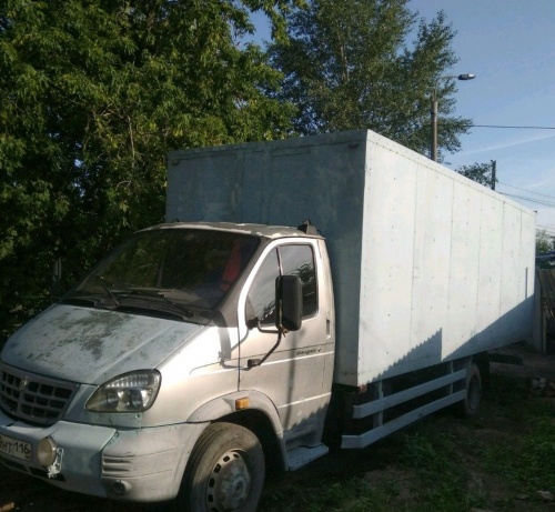 на фото: Продам грузовой мебельный фургон Б/У, 2007г. - Рязань