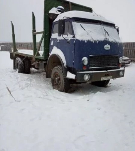 на фото: Продаю грузовик МАЗ 500 б/у, 1996г.-  Кудара